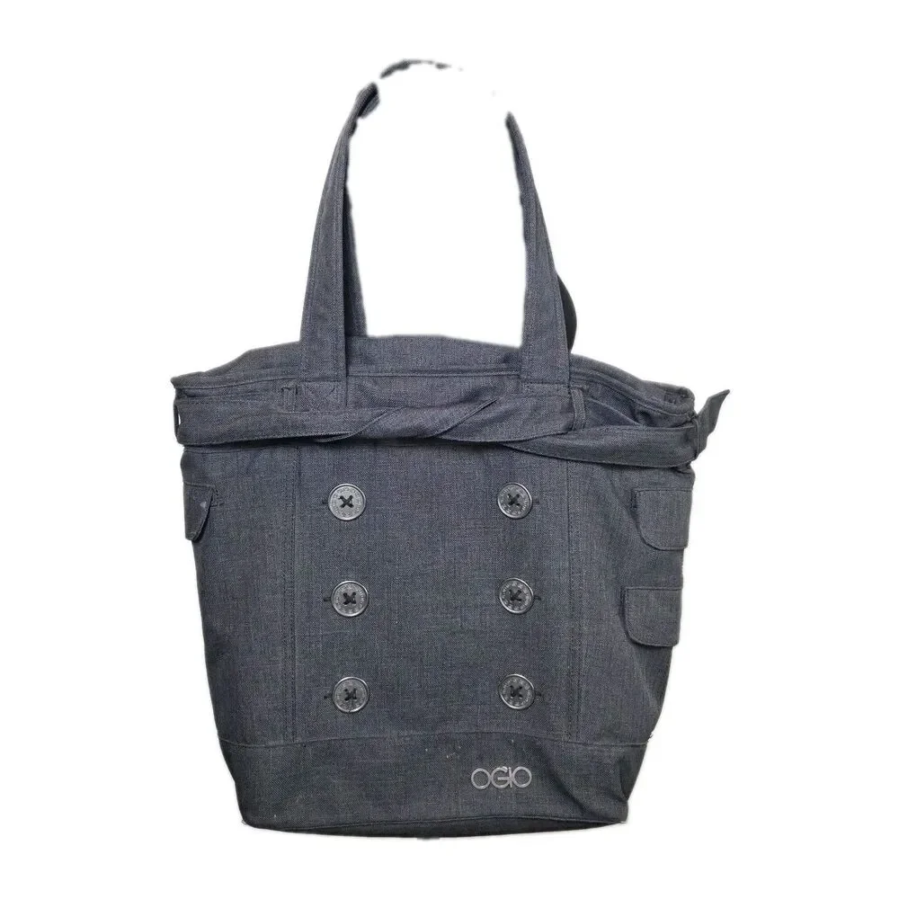 OGIO Woman’s  Stylish Laptop Tote Bag Gray Computer Office Bag